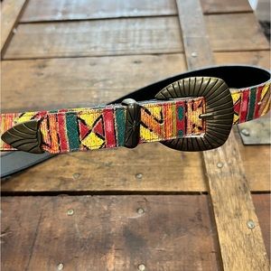 ELITE FRESNO CALIFORNIA MUTI COLOR AZTEC/GEOMETRIC, MULTIPLE COLOR, WESTERN BELT